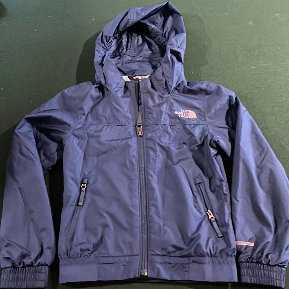 Kids North Face windwall rain jacket like new size XS